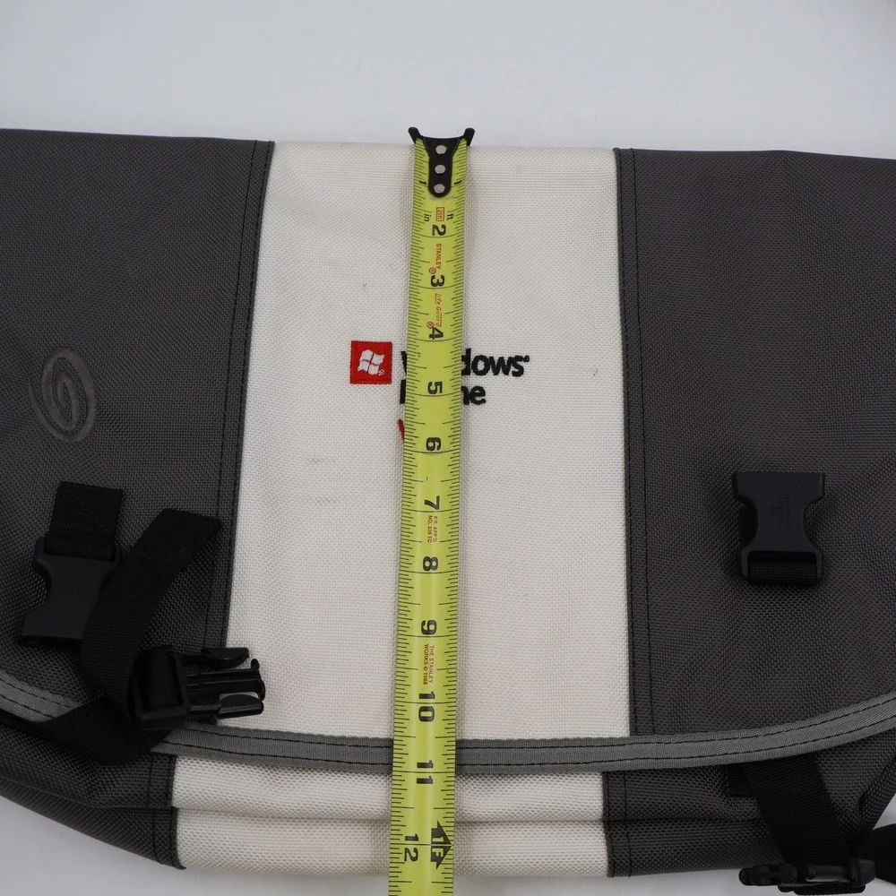 Timbuk2 Messenger Bag Large Grey Windows Phone VIP Tech Promo USA Made